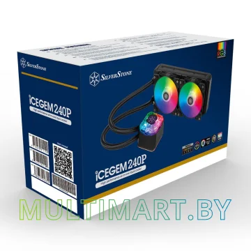 Кулер SilverStone IceGem 240P SST-IG240P-ARGB картинка 9